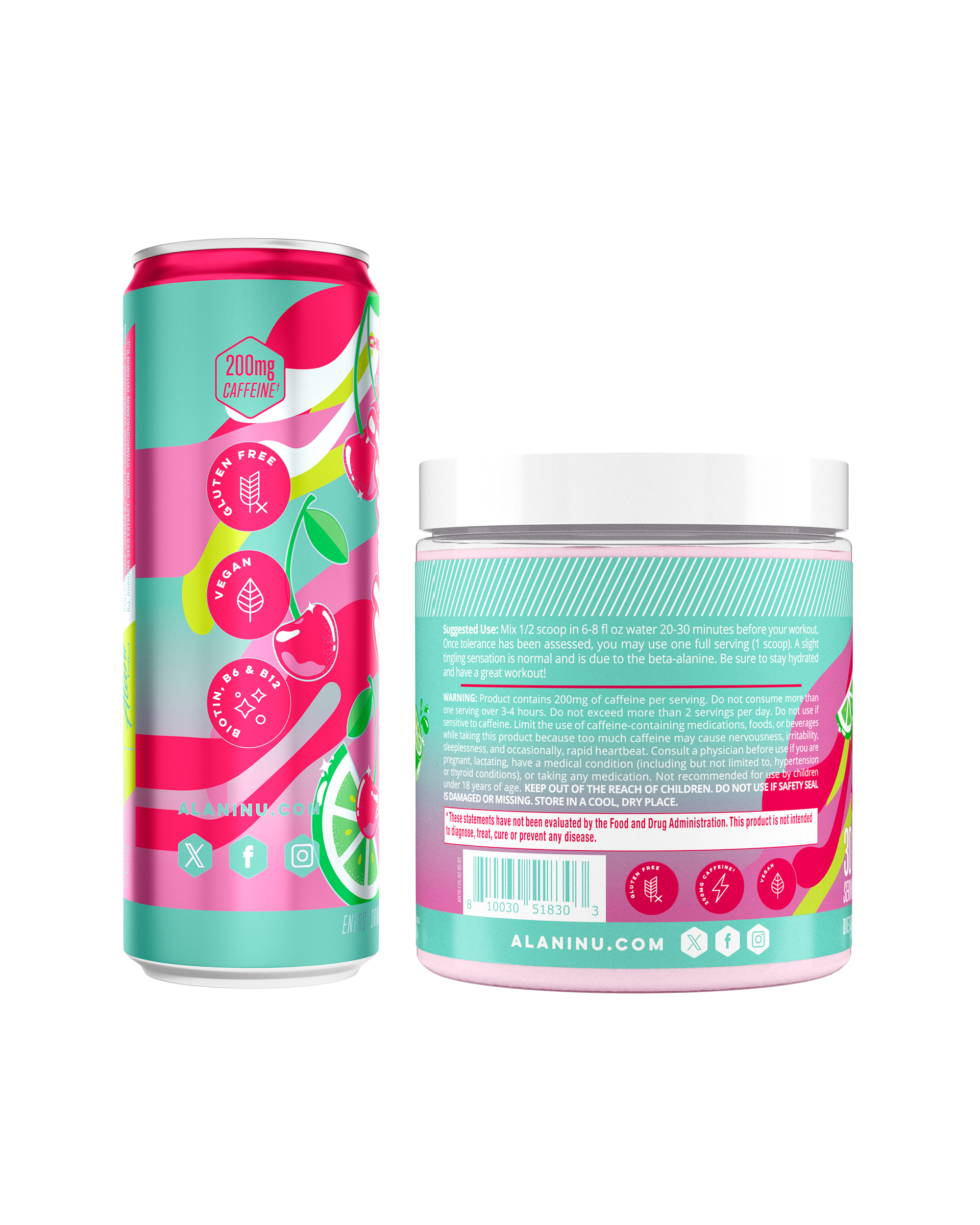 Energy Drink & Pre-Workout - Cherry Twist